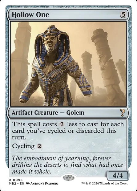 Hollow One, Magic card MB2 95 — Mystery Booster 2 set