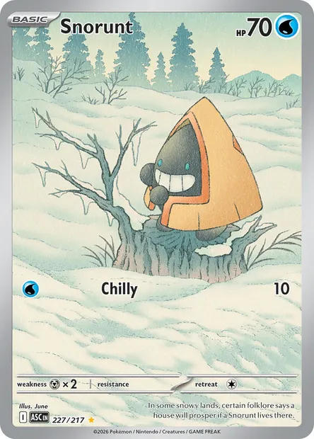 Snorunt, Pokémon card ASC 227 — Ascended Heroes set