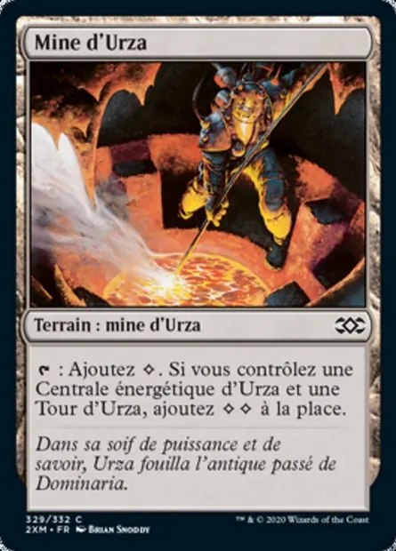 Mine d'Urza, carte Magic 2XM 329 — extension Double Masters