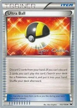 Ultra Ball, Pokémon card WCD12 102-3 — World Championship Decks 2012 set