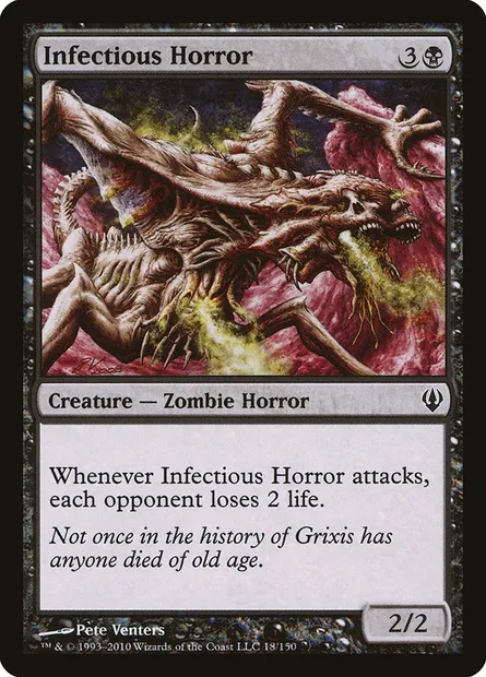 Infectious Horror, Magic card ARC 18 — Archenemy set