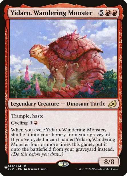 Yidaro, monstre errant, carte Magic PLST IKO-141 — extension The List