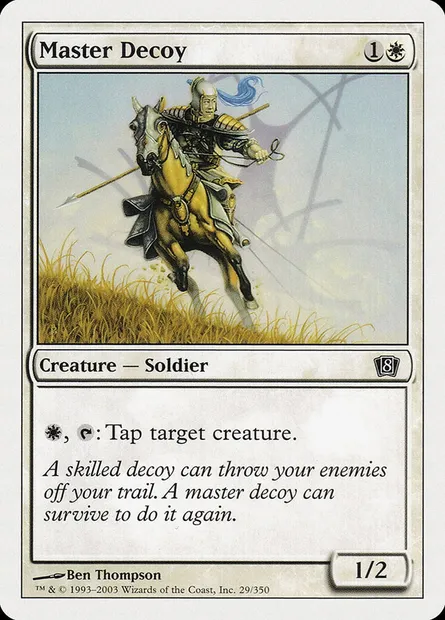 Master Decoy, Magic card 8ED 29 — Eighth Edition set
