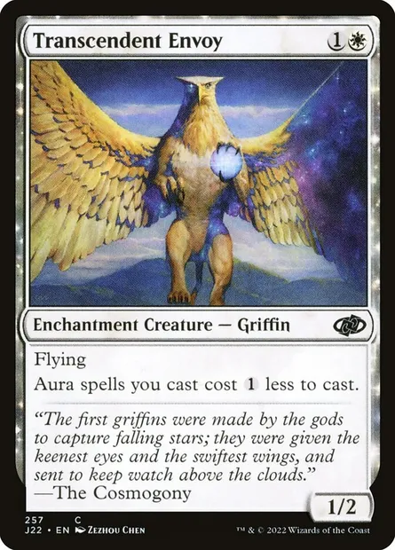 Transcendent Envoy, Magic card J22 257 — Jumpstart 2022 set