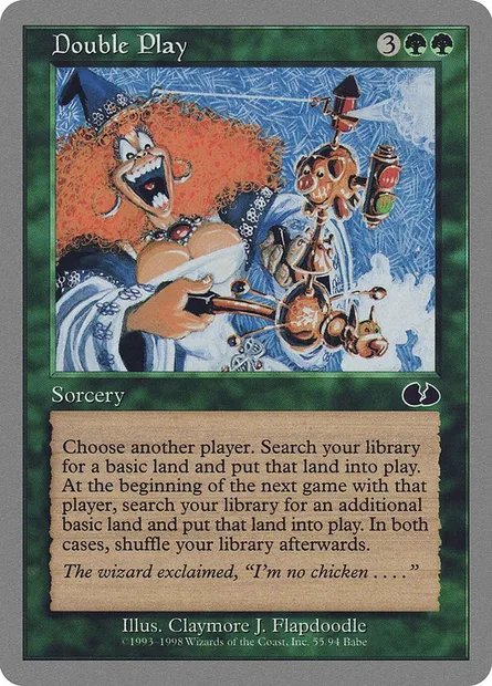 Double Play, Magic card UGL 55 — Unglued set