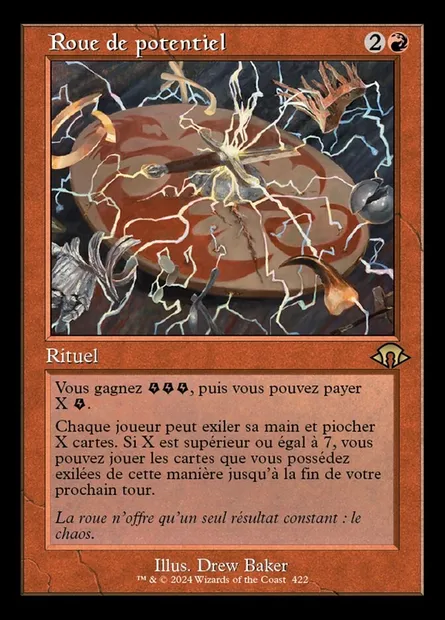Roue de potentiel, carte Magic MH3 422 — extension Modern Horizons 3