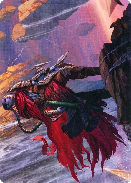 Anowon, the Ruin Thief // Anowon, the Ruin Thief, Magic card AZNR 75 — Zendikar Rising Art Series set