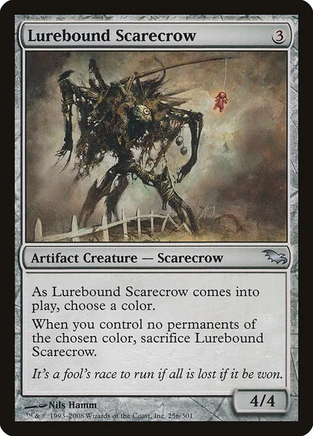 Lurebound Scarecrow, Magic card SHM 256 — Shadowmoor set