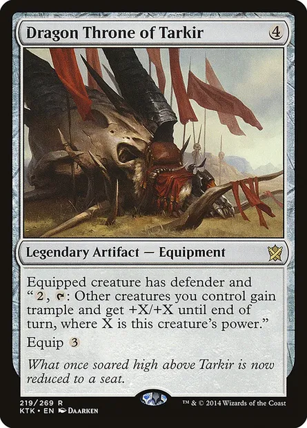 Dragon Throne of Tarkir, Magic card KTK 219 — Khans of Tarkir set