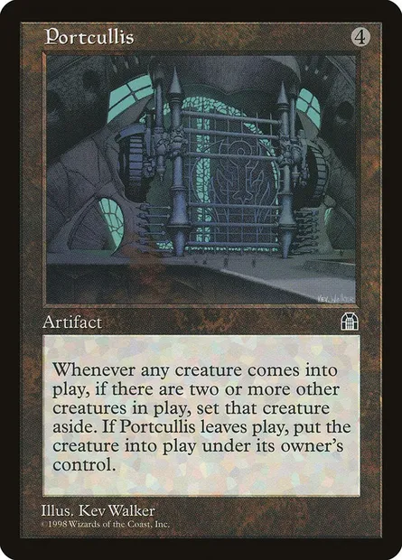 Herse, carte Magic STH 139 — extension Forteresse