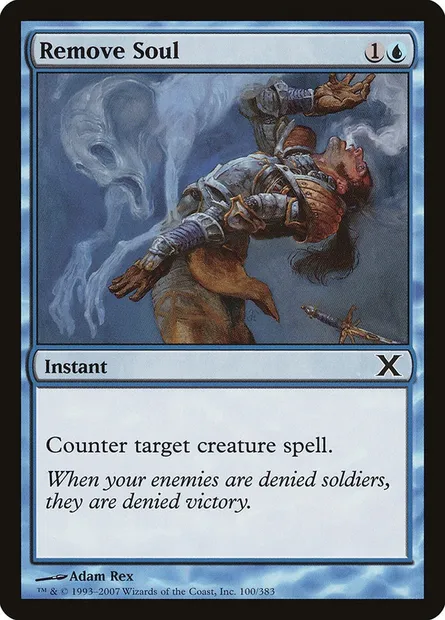 Remove Soul, Magic card 10E 100 — Tenth Edition set