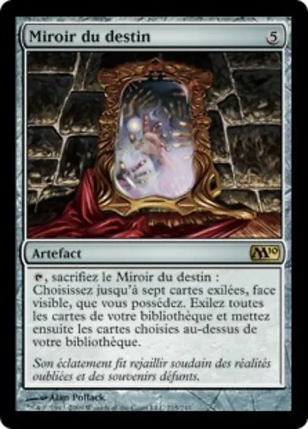 Miroir du destin, carte Magic M10 215 — extension Magic 2010