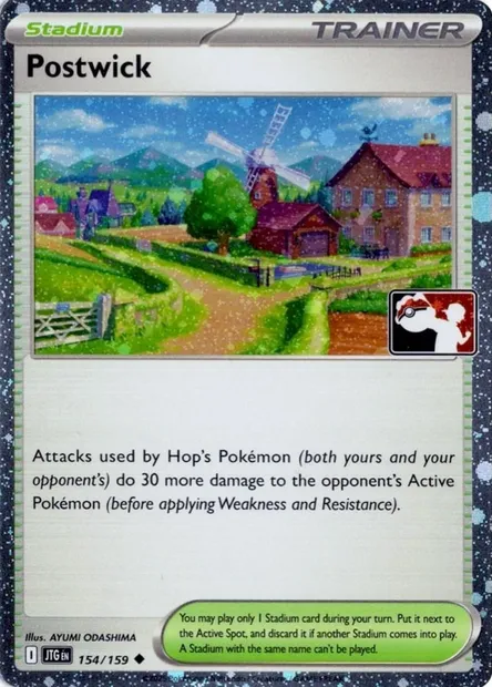 Paddoxton, carte Pokémon PPS 154-5 — extension Play! Pokémon Prize Pack Series