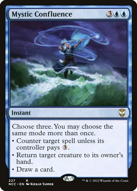 Mystic Confluence, Magic card NCC 227 — New Capenna Commander set