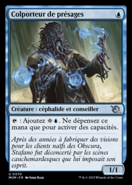 Colporteur de présages, carte Magic MOM 70 — extension L'invasion des machines