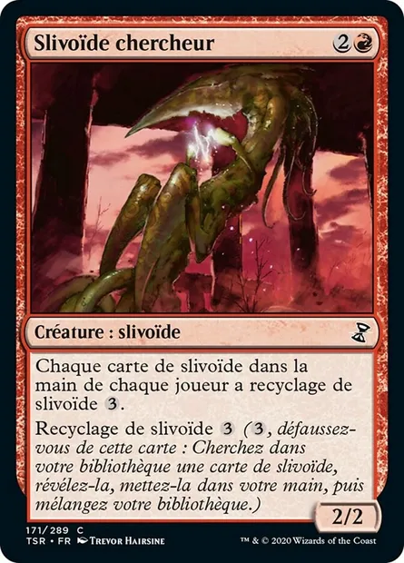 Slivoïde chercheur, carte Magic TSR 171 — extension Spirale Temporelle Remastered