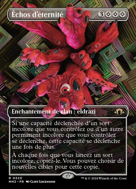 Échos d'éternité, carte Magic MH3 320 — extension Modern Horizons 3