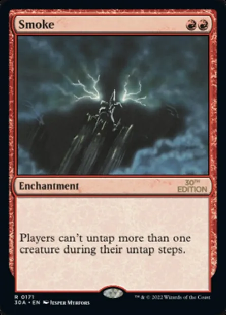 Smoke, Magic card 30A 171 — 30th Anniversary Edition set