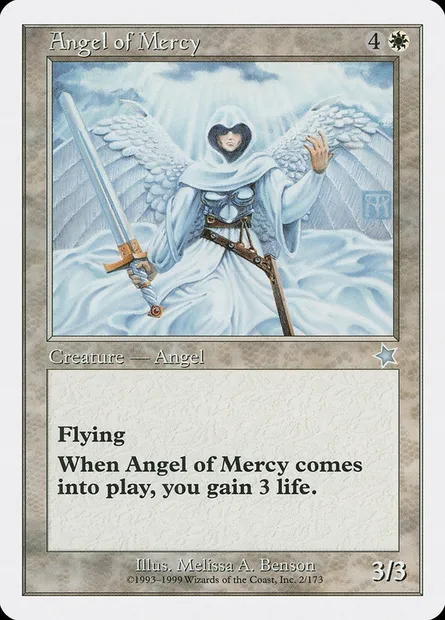 Angel of Mercy, Magic card S99 2 — Starter 1999 set