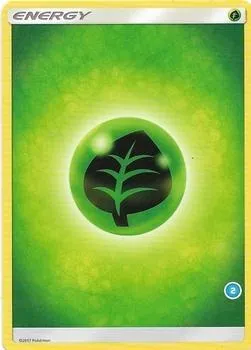 Énergie Plante, carte Pokémon TK11 002-2 — extension SM Trainer Kit: Alolan Sandslash & Alolan Ninetales