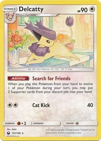 Delcatty, carte Pokémon TDX 121 — extension Theme Deck & Blisters Exclusives