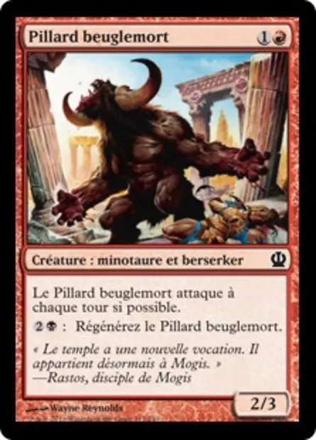 Pillard beuglemort, carte Magic THS 117 — extension Theros