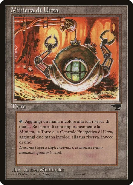 Urza's Mine, Magic card RIN 175 — Rinascimento set