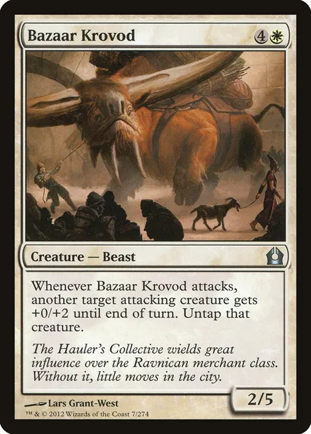 Bazaar Krovod, Magic card RTR 7 — Return to Ravnica set
