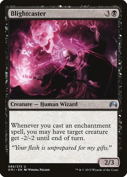 Blightcaster, Magic card ORI 85 — Magic Origins set