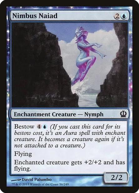 Nimbus Naiad, Magic card THS 56 — Theros set
