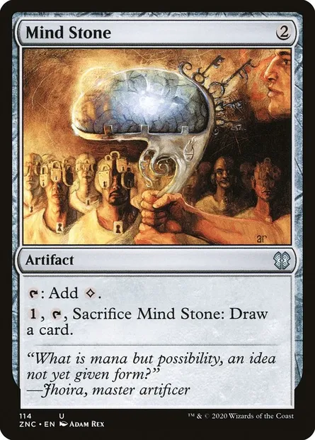 Mind Stone, Magic card ZNC 114 — Zendikar Rising Commander set