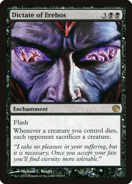 Dictate of Erebos, Magic card JOU 65 — Journey into Nyx set