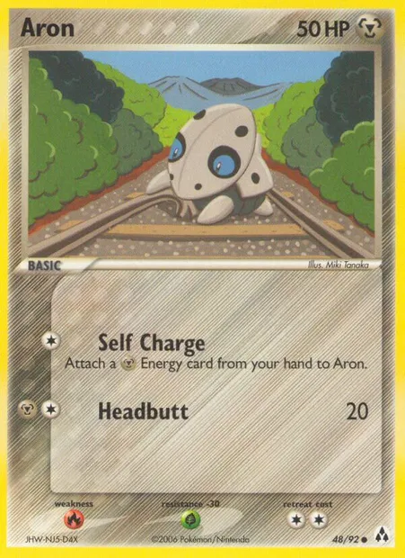 Aron, Pokémon card LM 48 — Legend Maker set