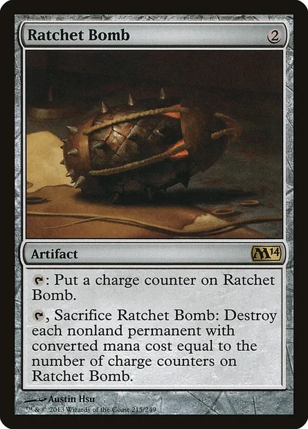 Ratchet Bomb, Magic card M14 215 — Magic 2014 set
