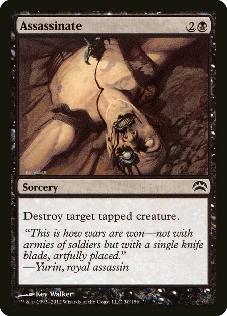 Assassinate, Magic card PC2 30 — Planechase 2012 set