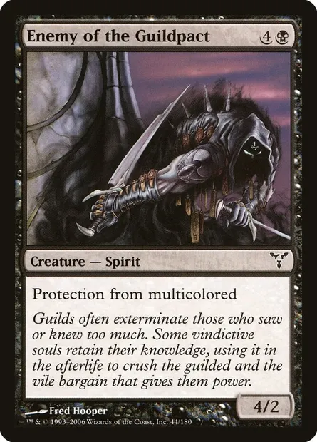 Enemy of the Guildpact, Magic card DIS 44 — Dissension set