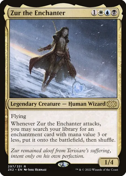 Zur the Enchanter, Magic card 2X2 297 — Double Masters 2022 set