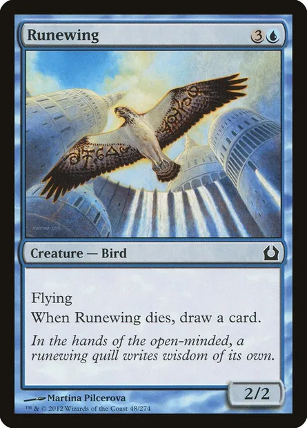 Runewing, Magic card RTR 48 — Return to Ravnica set
