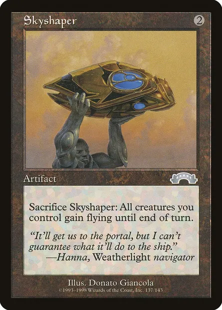 Forgeciel, carte Magic EXO 137 — extension Exode