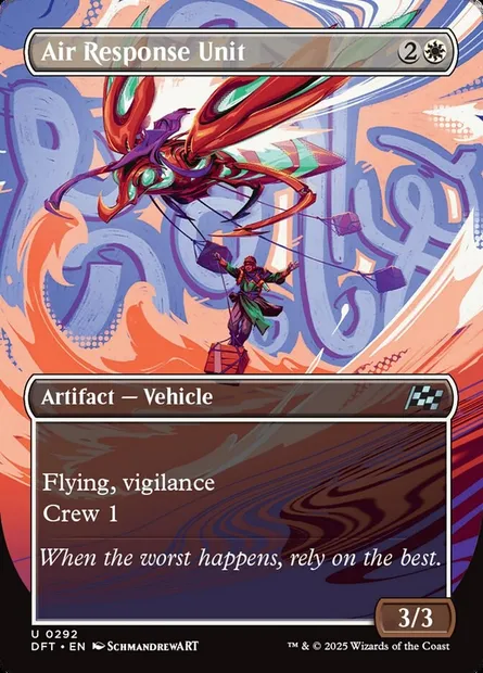 Air Response Unit, Magic card DFT 292 — Aetherdrift set