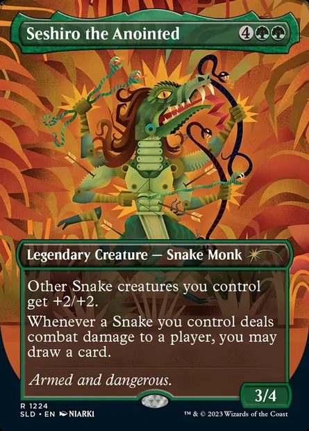 Seshiro l'Oint, carte Magic SLD 1224 — extension Secret Lair Drop