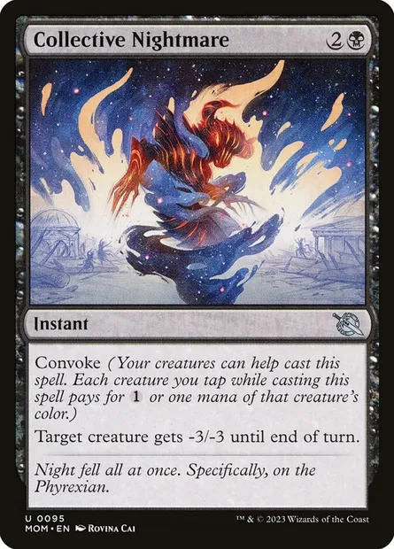 Collective Nightmare, Magic card MOM 95 — March of the Machine set
