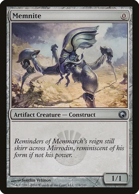 Memnite, Magic card SOM 174 — Scars of Mirrodin set