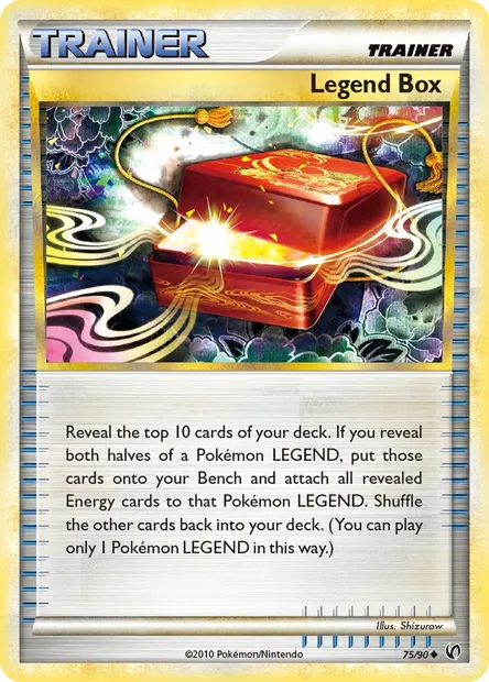 Legend Box, Pokémon card UD 75 — Undaunted set