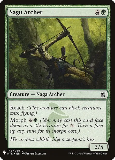 Sagu Archer, Magic card PLST KTK-146 — The List set