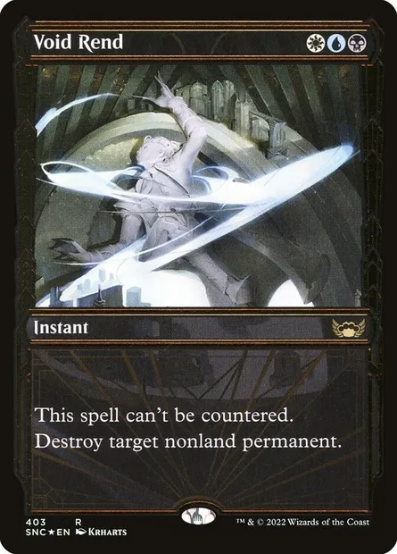 Void Rend, Magic card SNC 403 — Streets of New Capenna set