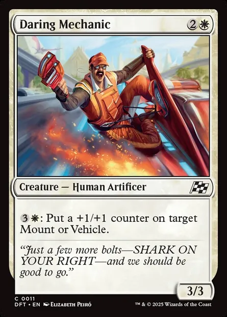 Daring Mechanic, Magic card DFT 11 — Aetherdrift set