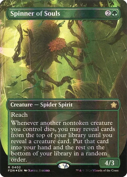 Fileuse d'âmes, carte Magic FDN 402 — extension Foundations