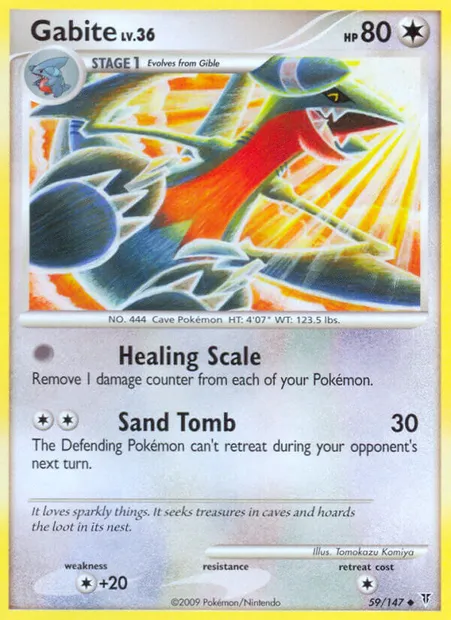 Gabite, Pokémon card SV 59 — Supreme Victors set