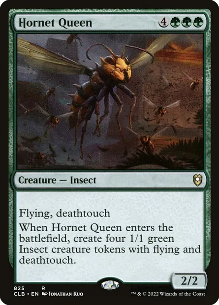 Hornet Queen, Magic card CLB 825 — Commander Legends: Battle for Baldur's Gate set